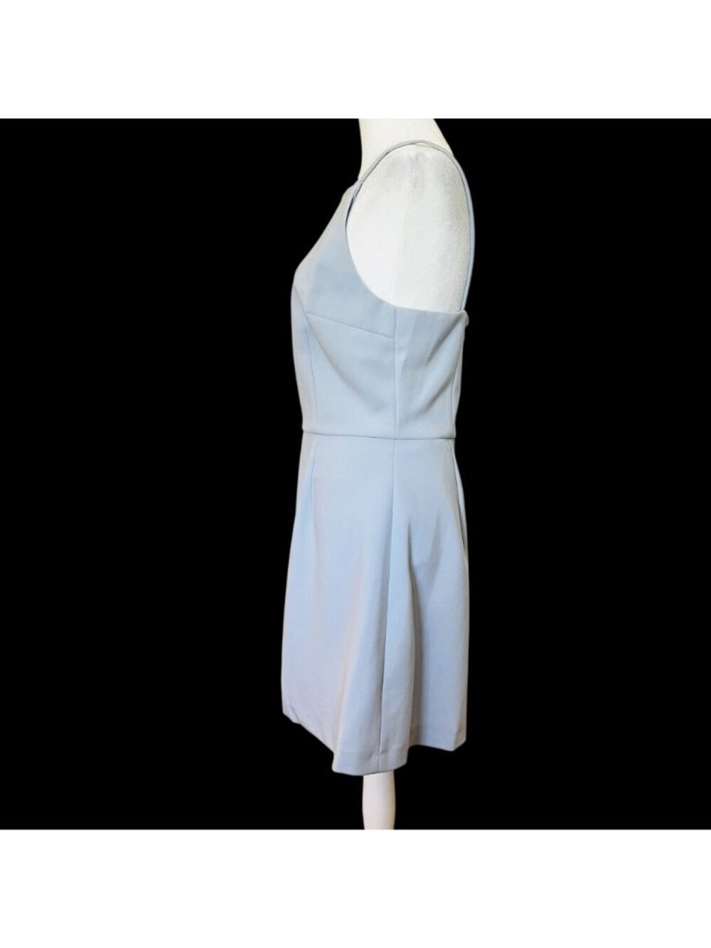 French Connection Womens Sz 8 Mini Dress Twee French Girl Fairy Quiet Luxury - Picture 3 of 11